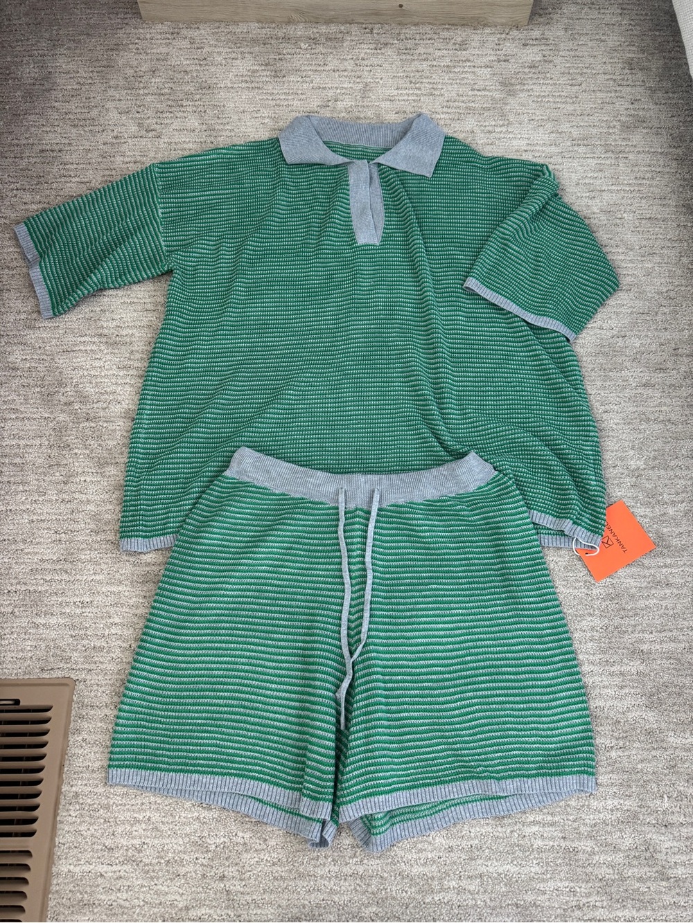 Beach knit set